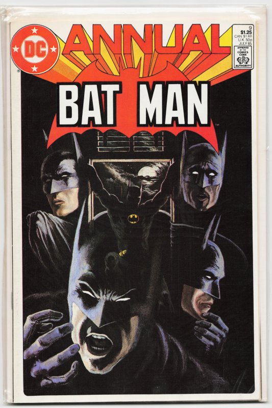 Batman Annual #9 Direct Edition (1985) Batman