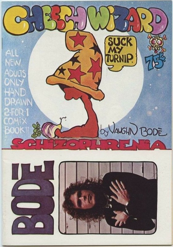 CHEECH WIZARD SCHIZOPHRENIA (Last Gasp, 1973) Scarce First Printing in Very Fine