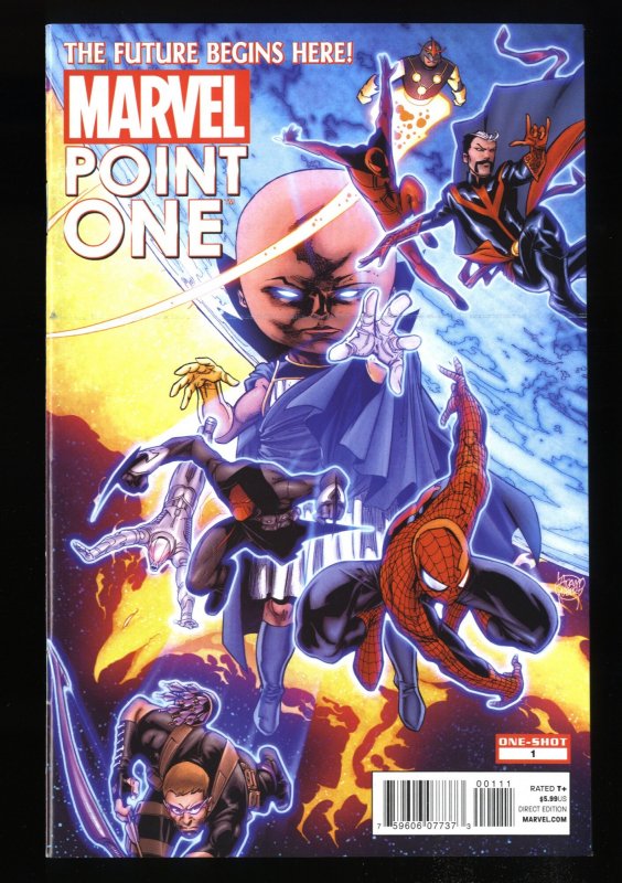 Point One (2012) #1 NM+ 9.6 1st Sam Alexander as Nova!