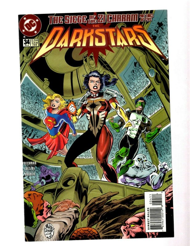 Lot of 12 Darkstars DC Comic Books #0 25 26 27 28 29 30 31 32 33 34 35 GK55