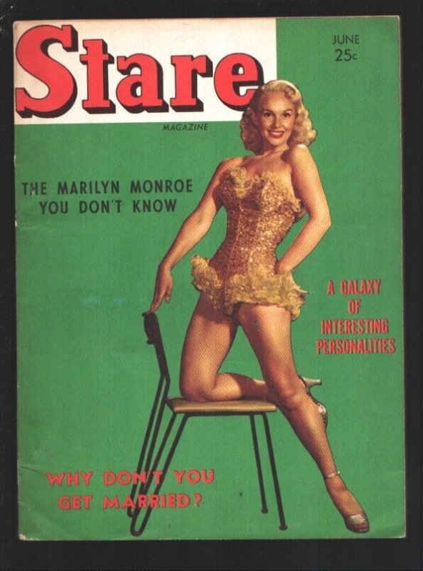 Stare 6/1953-Early Marilyn Monroe photos-Showgirls-swimsuits-cheesecake pix-C...