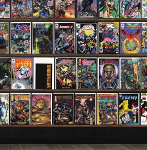 Huge Lot 150+ Comics with Bloodshot, Youngblood, Superman & More!