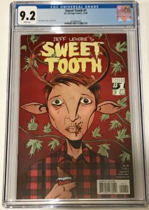 SWEET TOOTH#1 CGC 9.2 2009 DC/VERTIGO COMICS