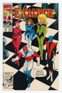 Excalibur #47 (1988 v1) Alan Davis Captain Britain Phoenix NM