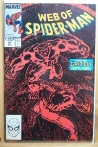 Web of Spider-Man #58 (1989) VF+