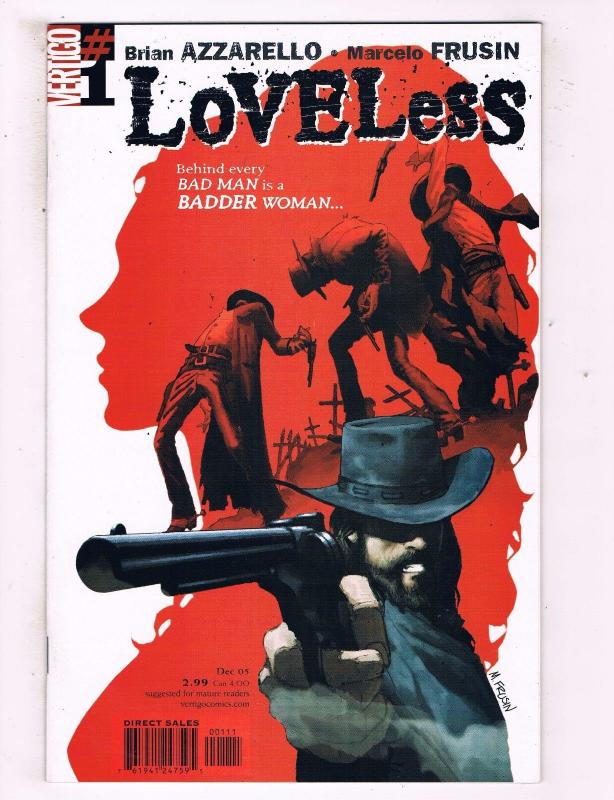 Loveless # 1 VF/NM DC Vertigo Comic Book 1st Print Brian Azzarello AD23