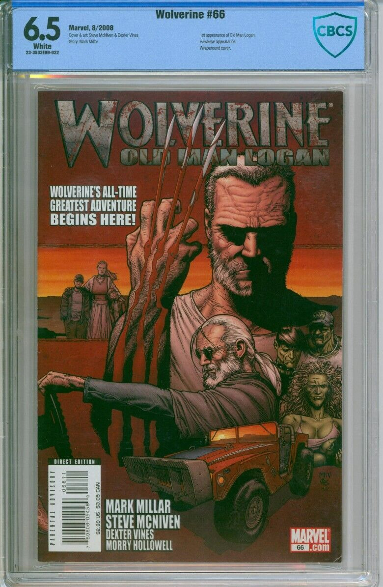 Marvel Comics Wolverine #66 CBCS 6.5 1st Appearance Of Old Man Logan ...