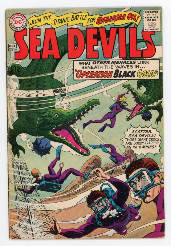 Sea Devils #25 Howard Purcell VF