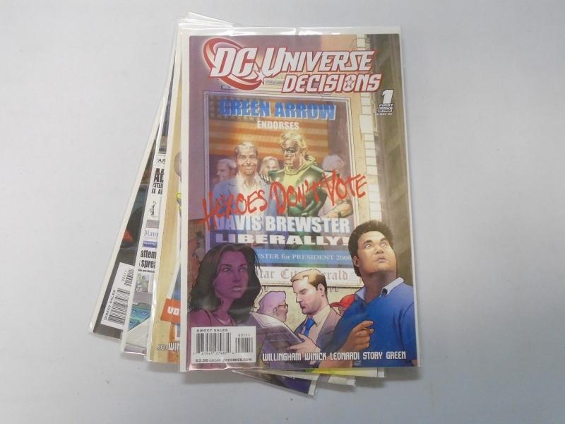 DC Universe Decisions Set:#1-4, 8.0/VF (2008)