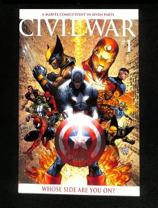Civil War #1 Steve McNiven Variant