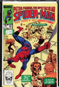 The Spectacular Spider-Man #83 (1983) Spider-Man