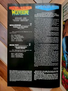 MARVEL COMICS PRESENTS #137 FN+ 1993 WOLVERINE, GHOST RIDER, IRON FIST, ANT MAN