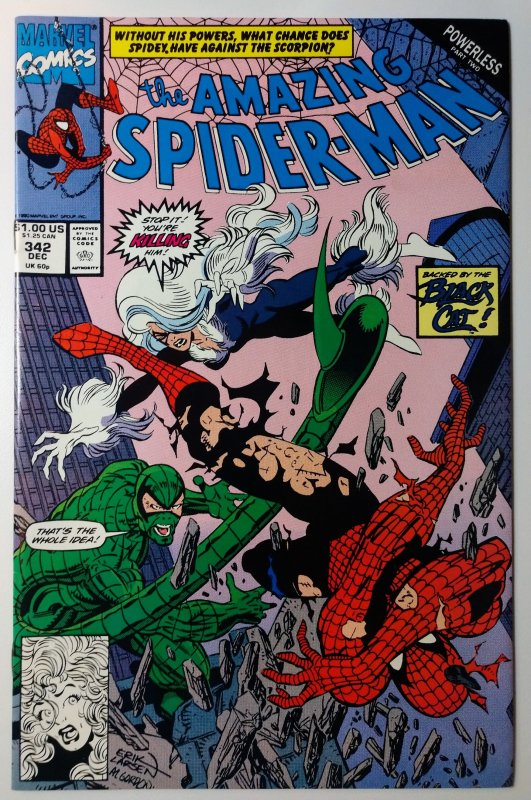 Amazing Spider-Man #342 (9.0, 1990) 1ST APP OF DR. ELIAS WIRTHAM