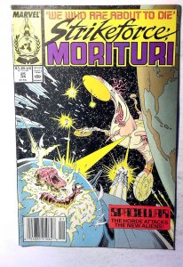 Strikeforce: Morituri #25 (1989) Marvel Comics 1st Print Comic Book