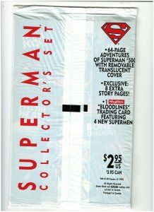 Adventures of Superman #500 VF 8.0 DC Collectors Edition Sealed, 1st Steel app. 