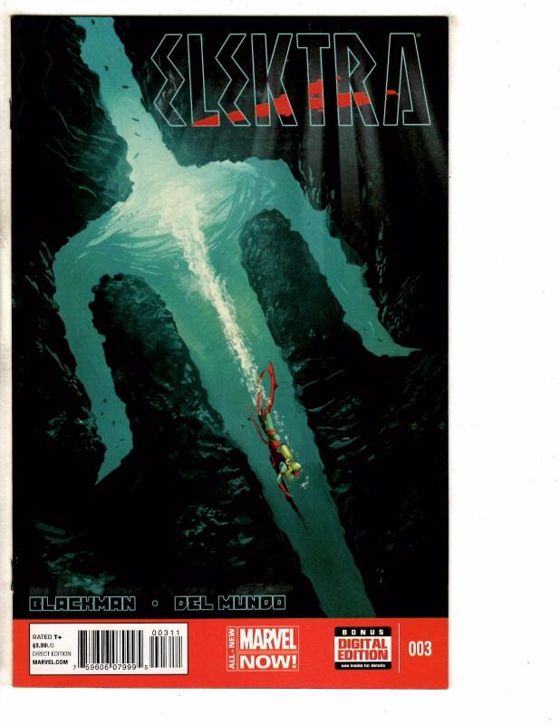 5 Elektra Marvel Comic Books # 1 2 3 4 5 NM Range 1st Prints Daredevil J268