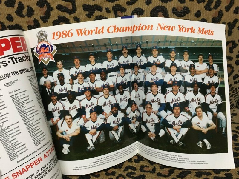 1987 New York Mets Calendar