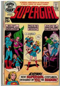 SUPER DC GIANT 24 VG-F June 1971 SUPERGIRL