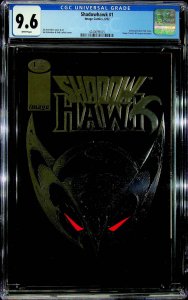 Shadowhawk #1 Silver Foil Cover (1992) - CGC 9.6 - Cert#4240099025