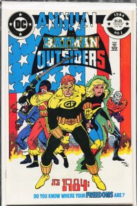 Batman and the Outsiders Annual #1 (1984) Batman and the Outsiders [Key Issue]
