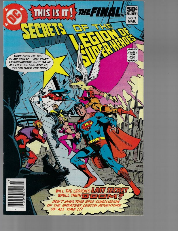 Secrets of the Legion of Super-Heroes #3 (DC, 1981) NM