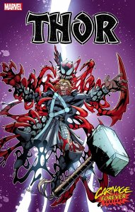 Thor #23 Rahzzah Carnage Forever Var Marvel Prh Comic Book 2022