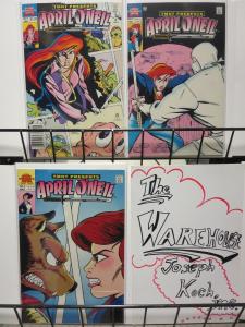 APRIL O NEILL (1993 ARCHIE) 1-3  TMNT Presents COMPLETE