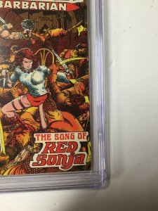 Conan The Barbarian 24 Cgc 9.8 Ow/w Pages Great Centering! Marvel