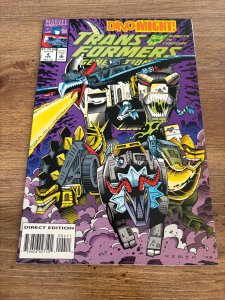 Transformers Generation 2 # 4 VF/NM Marvel Comic Book Optimus Prime 8 J441