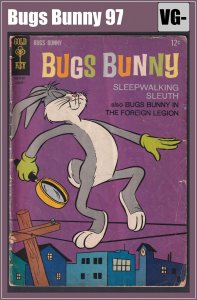 Bugs Bunny 97 (1965) VG- Silver Age Gold Key comic