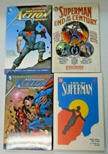 Superman Hardcover lot 4 different books 