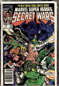 Marvel Super Heroes Secret Wars #6 (1984) Buckaroo Banzai [Key Issue]