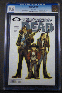 Walking Dead #3 CGC Graded 9.6