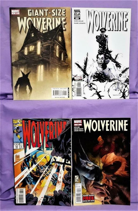 X-Men WOLVERINE 4-Pack David Lapham Mark Millar Jeph Loeb (Marvel, 1994 - 2012)!