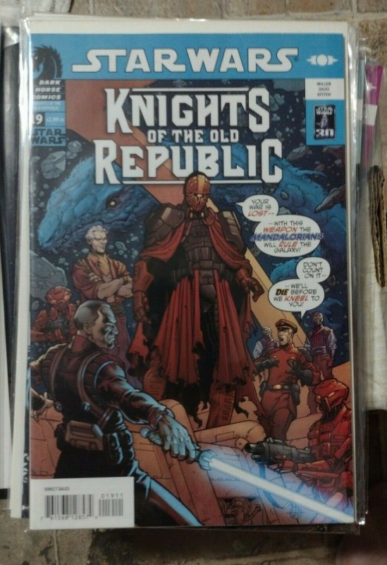 STAR WARS -KNIGHTS OF THE OLD REPUBLIC # 19 2007 DARK HORSE MANDALORIAN  ADASCA