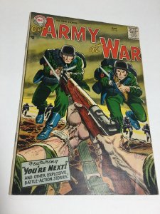 Our Army At War 56 Fn- Fine- 5.5 Stain DC Comics Silver Age