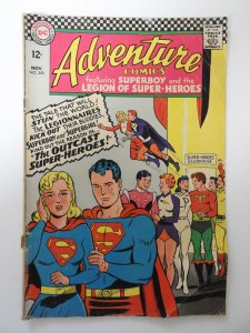 Adventure Comics #350 (1966) GD+ Condition see description