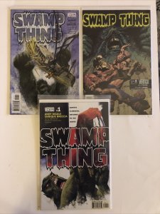 Lot Of 3 Swamp Thing (DC/Vertigo-2004-Mature) #1 8 17 Andy Diggle 