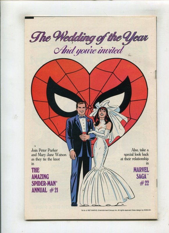 AMAZING SPIDER-MAN #292 (9.2 OB) GROWING PAINS!! 1987