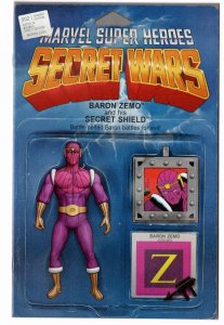 Marvel Super Heroes:  Secret Wars: Battleworld  #2 Action Figure Cover (2024)