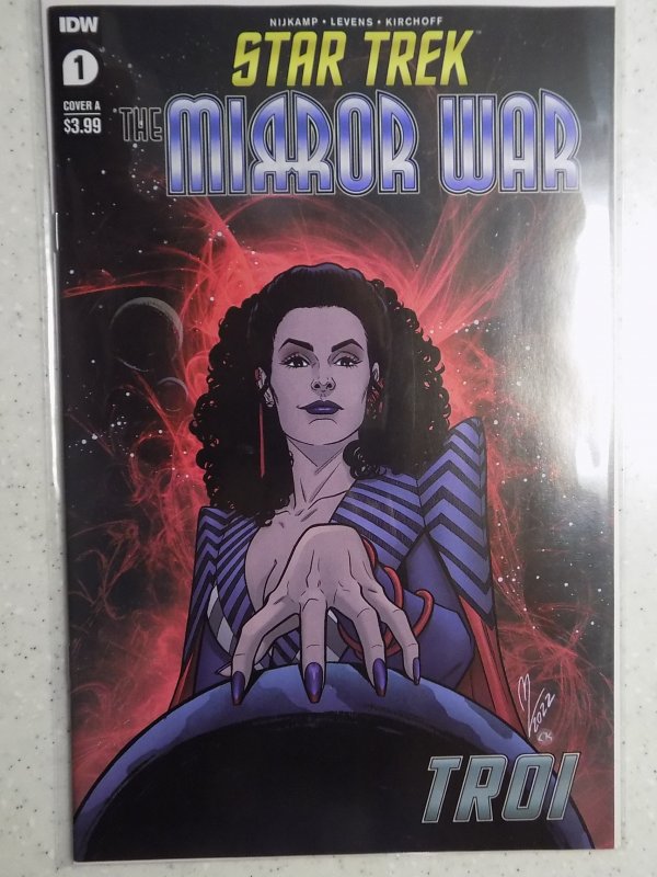 Star Trek: The Mirror War - Troi Cover A - Megan Levens (2022)