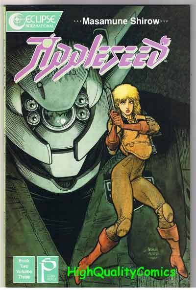 APPLESEED #3, Book 2, Masamune Shirow, NM, Art Adams, 1989 