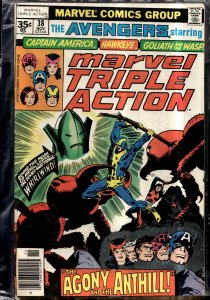 Marvel Triple Action #38 (1977) The Avengers