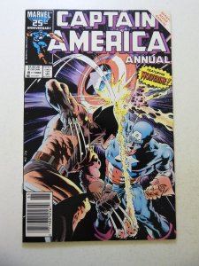 Captain America Annual #8 (1986) FN Condition