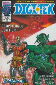 Digitek #3 VF/NM ; Marvel UK | Andy Lanning Deathlok
