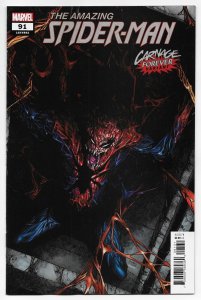 Amazing Spider-Man #91 Ramos Carnage Forever Variant Marvel 2022 NM