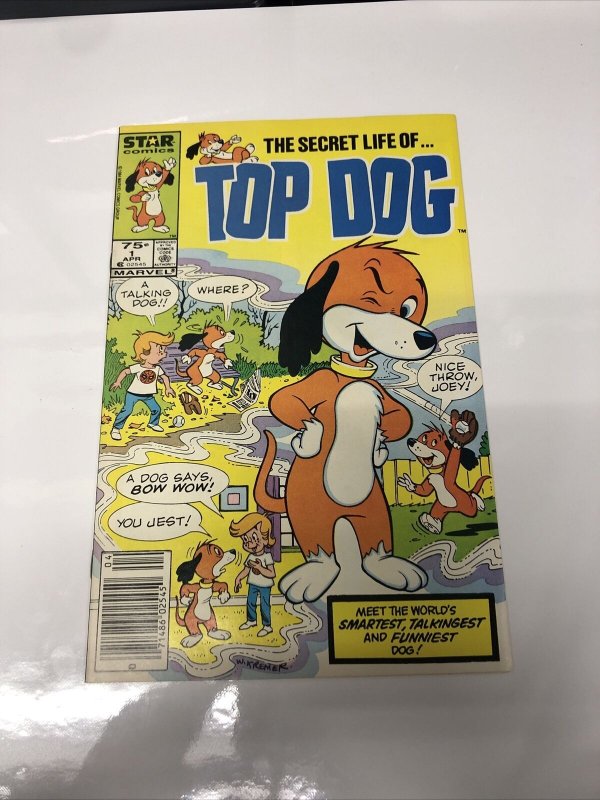 Top Dog (1985) # 1 (VF/NM) Canadian Price Variant • CPV • Herman • Star Comics