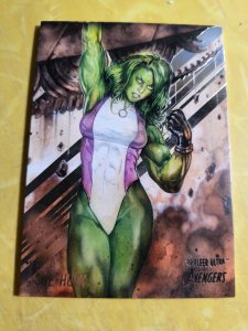 2022 Flee Ultra Avengers #64 She-Hulk