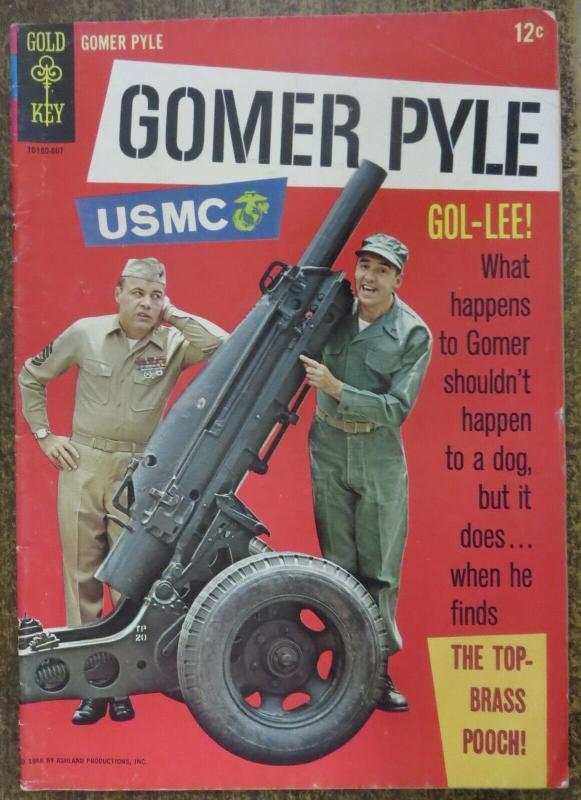 GOMER PYLE (Gold Key, 7/1966) #1 VERY GOOD (VG). Photo Cover Comic! Jim Nabors