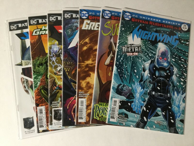 Dark Knights Metal 1-6 Tie-ins One-shots 27 Issue Lot Near Mint #1-2 Signed DC 